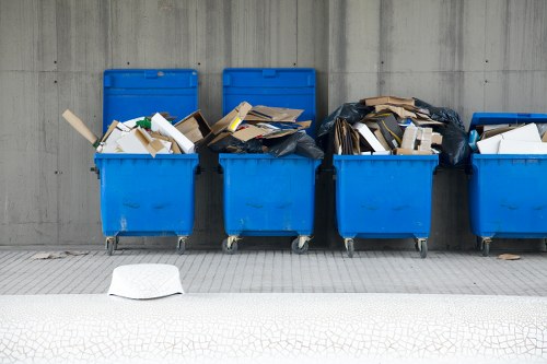 Home clearance professionals sorting items in a Walthamstow home