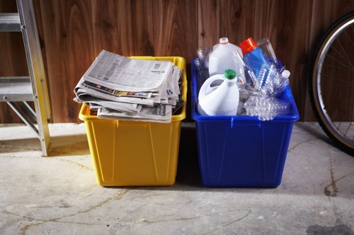 Satisfied clients after house clearance